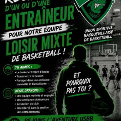 Recherche entraîneur pour notre équipe Loisirs
