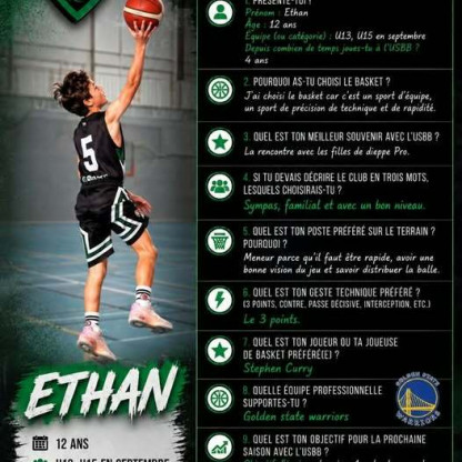 Portrait de nos basketteurs